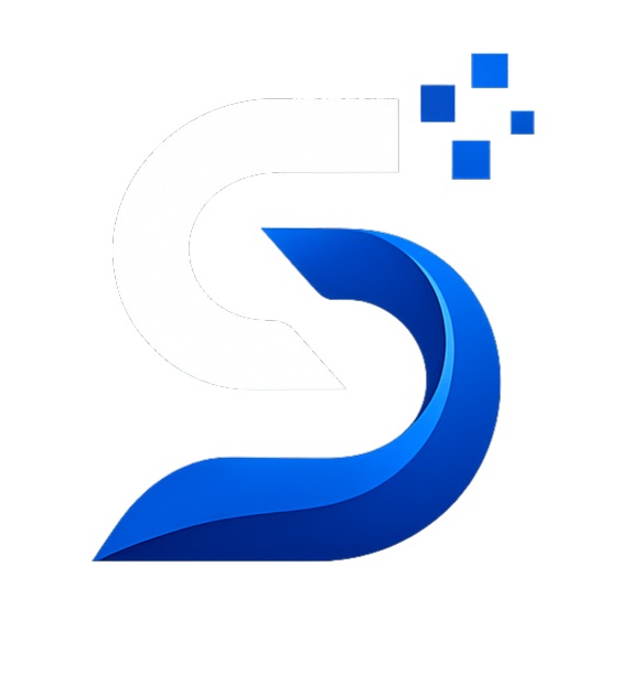 Suzu Solutions futuristic logo